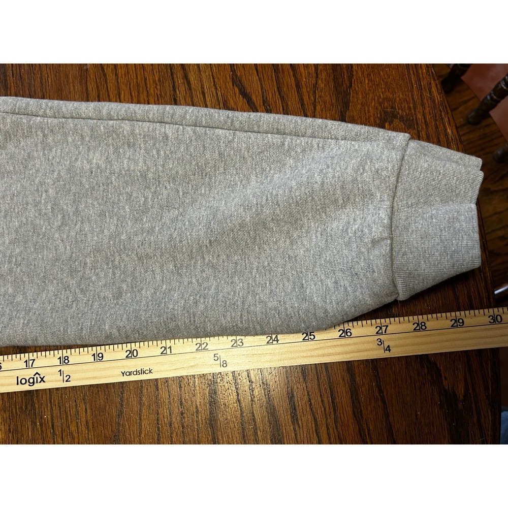 Adidas Originals Trefoil Heather Gray Primegreen Fleece Joggers Mens Size M - Picture 3 of 7